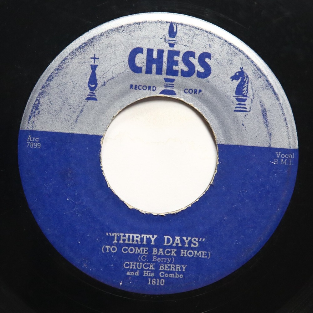 CHUCK BERRY - THIRTY DAYS / TOGETHER - SOUL 45